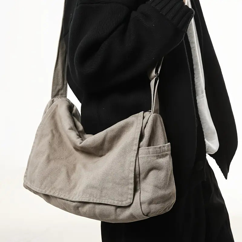 [GREY] Casual Crossbody Bag