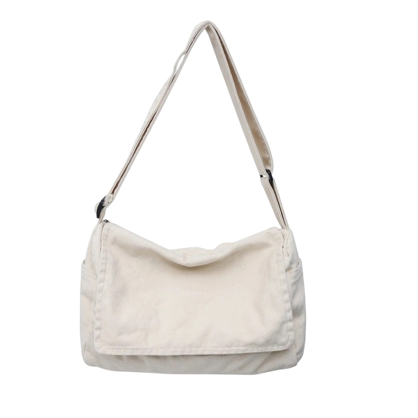 [BEIGE] Crossbody Tote Bag