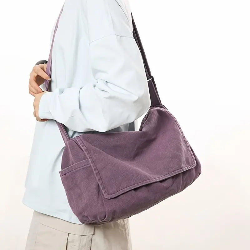 [PURPLE] Casual Crossbody Bag