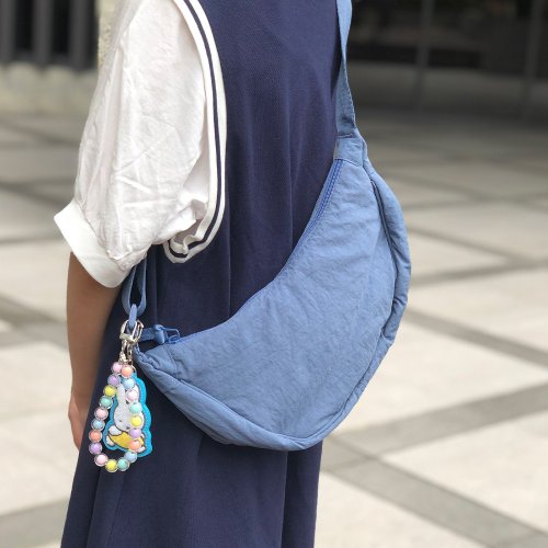 [BLUE] Crescent Crossbody Bag